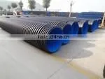 PE Double Wall Corrugated Plastic Drainage Pipe photo-2