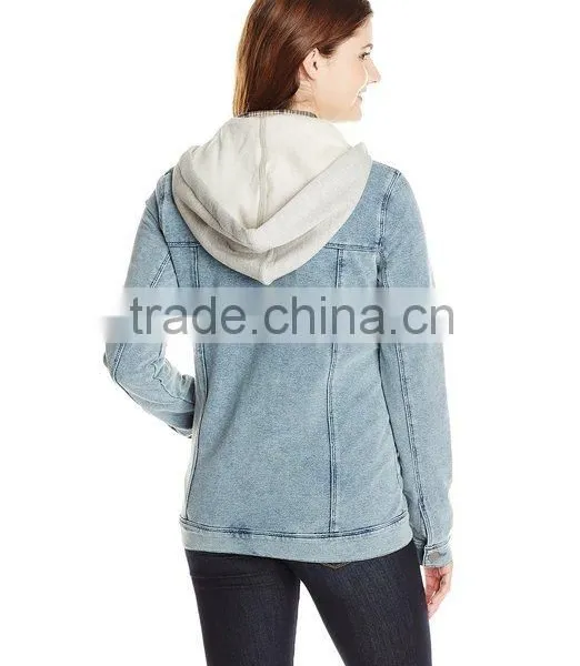 Custom Girls Hooded Jacket photo-2