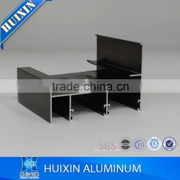 Hot Selling Products Cream Color Powder Coated Window Frame Profiles Supplier photo-3