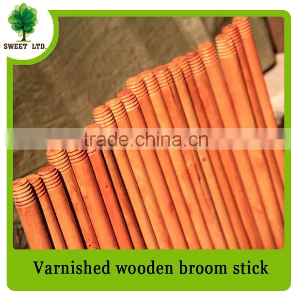 Broom&Dustpan Varnished Wooden Handle for Broom From China Manufacturer photo-5