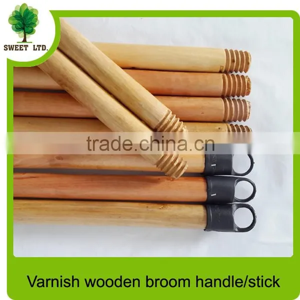 Wholesale Varnished Quality Wooden Handle / Shovel Handle With Cap120*2.2CM photo-2