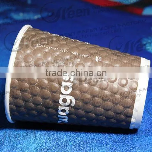 12oz Embossed Cup,hot Coffee Cup,double Wall Paper Cup photo-3