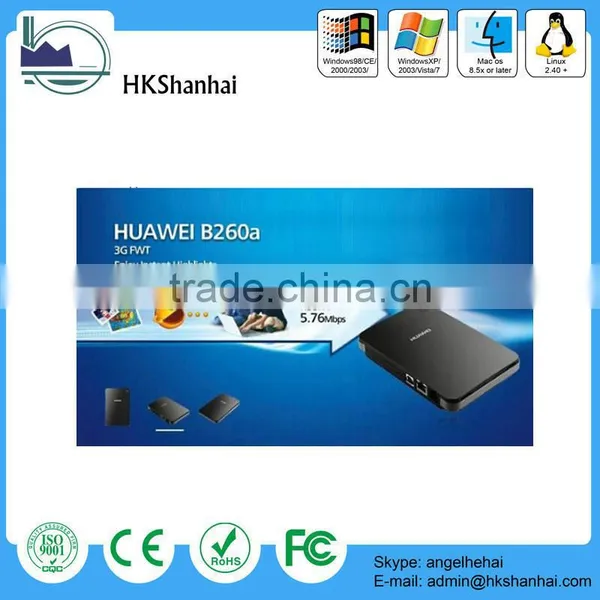 Hot selling huawei B260a VoIP LAN/WLAN/3g hsdpa usb modem driver download