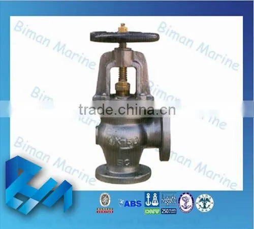 Marine Cast Steel 10K Angle Stop Valve