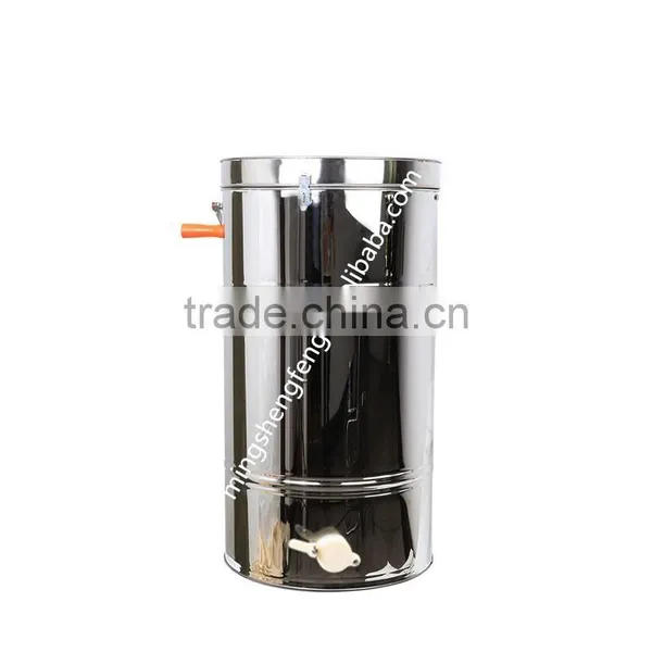 Apiculture Manual Stainless Steel/plastic 2 Frame Reversible Honey Extractor Electrica photo-3