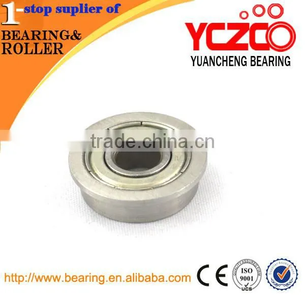 YCZCO High Speed and Low Noise Miniature Mini 608zz Flange Bearing photo-2