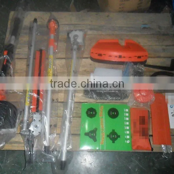 26 CC Petrol Long Reach Hedge Trimmer Pole Saw Strimmer Bush Cutter photo-5