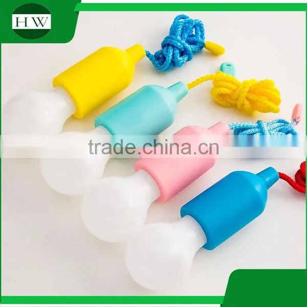 Bulb Shaped 1 Watt Flashlight Bulb Shape Tent Light Camping Light Pull Light photo-4