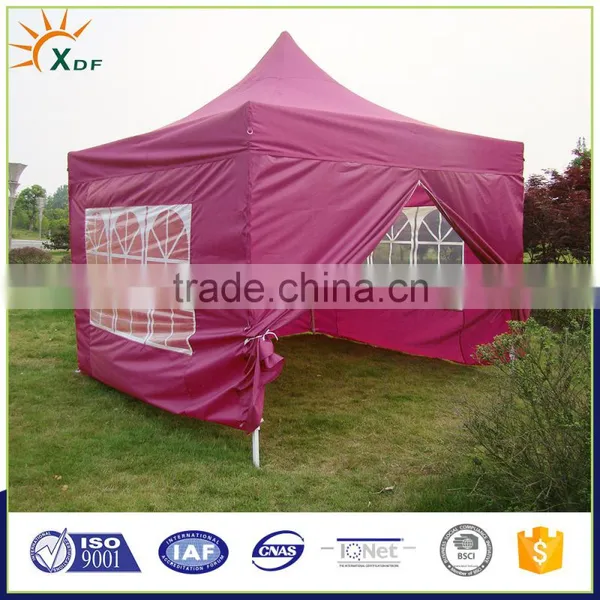 3*3m Pop up Folding Gazebo Sidewalls With Church Windows photo-2