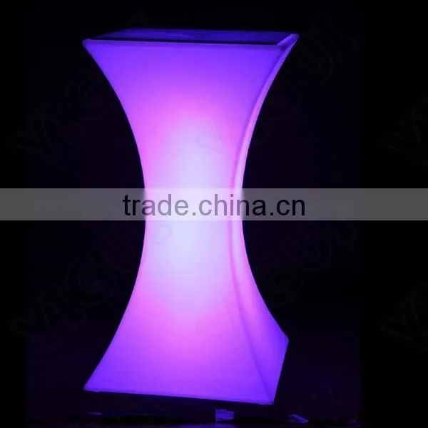 Led Liquid Lighted Bar Table/highboy Cocktail Table/illuminated Party Furniture photo-3