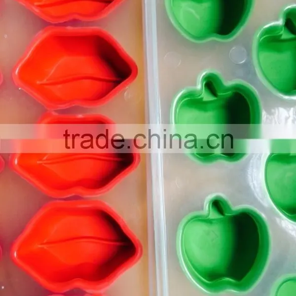 Apple Shaped DIY Silicone Cake Mold for Promotion Gifts photo-2