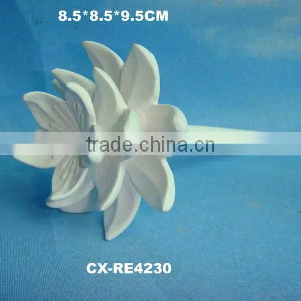 Plaster Diffuser Flower-Fragrance Diffuser Plaster Flower -Plaster Essential Oil Diffuser