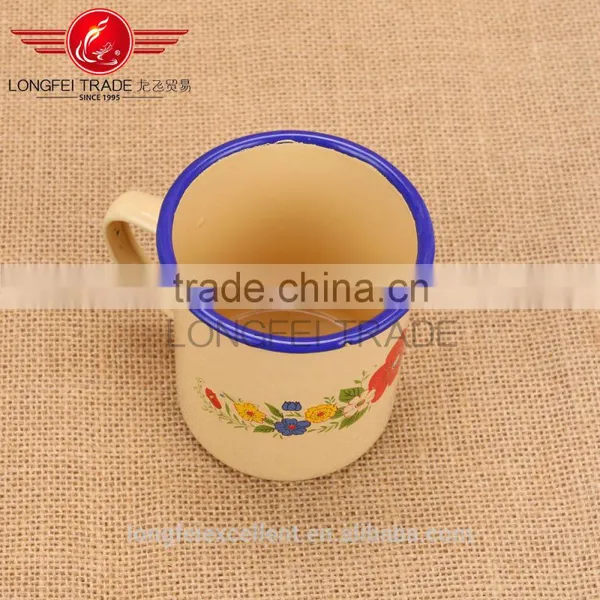 China Hot Sale High Quality Cheap Enamel Camping Mug Wholesale photo-2