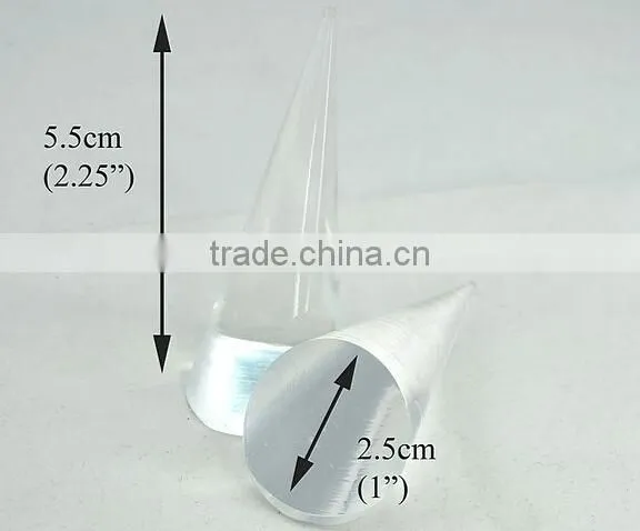 Clear Acrylic Ring Binder Stand,hot Sale Acrylic Belly Ring Display photo-4
