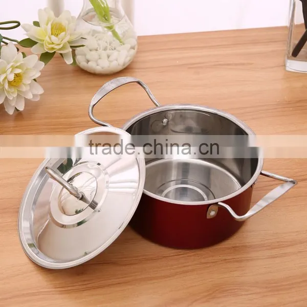 Colorful Cooking Pot Stainless Steel, Cookware Set, Kitchen Ware photo-4