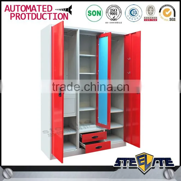 Fancy Design 3 Door Designer Almirah Wardrobe / Designer Wooden Almari photo-6