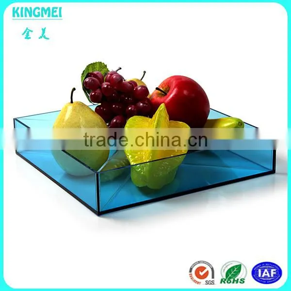 Modern Style Counter Top Acrylic Tray for Fruits, Plexiglass Cupcake Display Stand photo-3