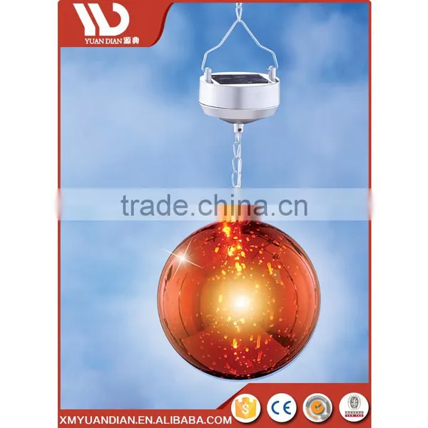 Promotional Gift Craft Hanging Home Solar Christmas Decoration Led Light Ball photo-3