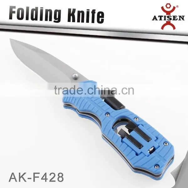 Top Grade Camping Knife Outdoor Rescue Combat Multi Tools Hunting Folding Knife photo-3