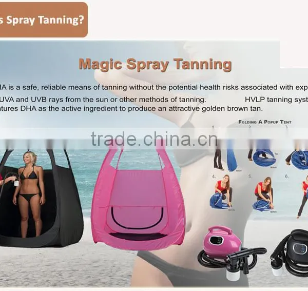 Indoor Mini Tanning Bed Handheld HVLP Spray Tan Gun System Airbrush Portable Home Professional Tanning Machine photo-6
