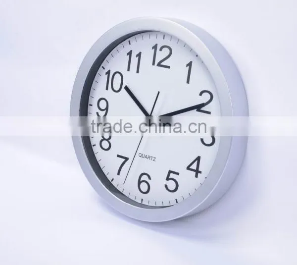 11" Beautiful Style and Good Quality Cheap Price Simple Customized Advertising Plastic Wall Clock photo-3