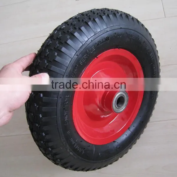 China Heavy Duty Hand Truck Rubber Wheel photo-2