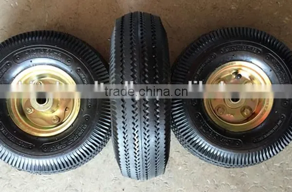 Pneumatic Wheel for Trolley Tire 4.10/3.50-4 China Wheel 1688 photo-2