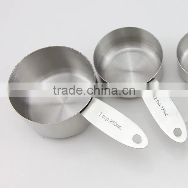4pcs Stainless Steel Measuring Cups Tools photo-6