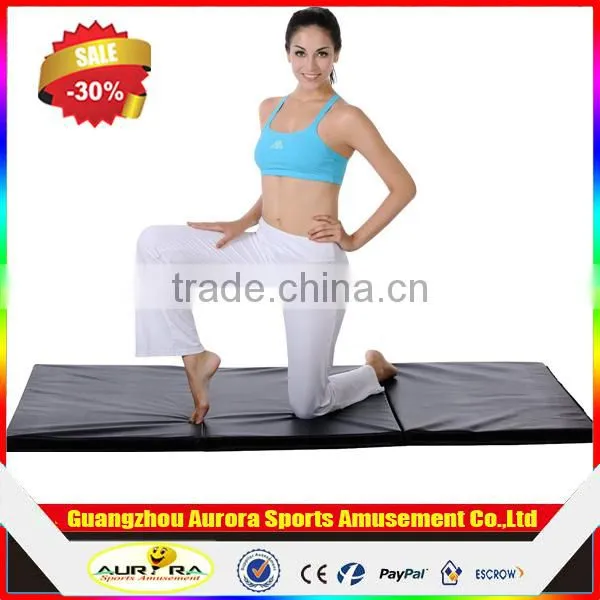 New Finished 4 Fold Gym Mat / Gymnastic Mats for Sale photo-3