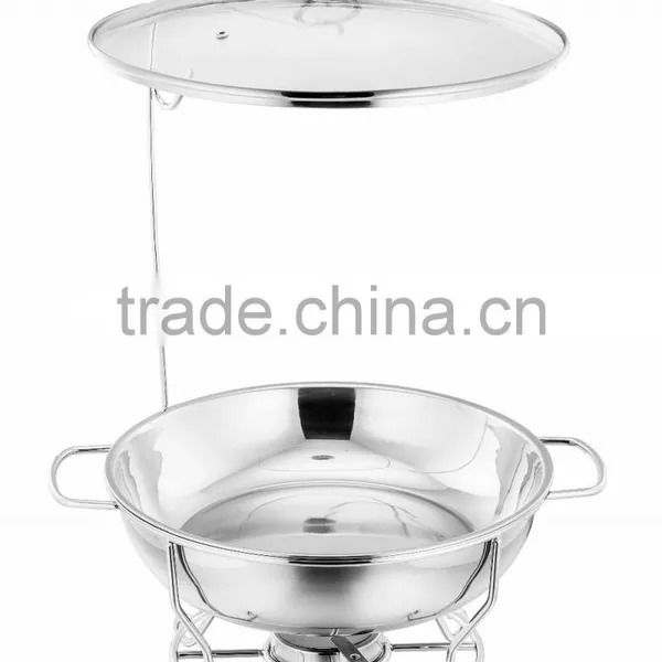 8L Wholesale European Style Stainless Steel Alcohol Rechaud, Chafing Dish photo-3