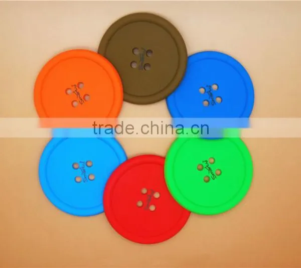 High Quality Round Shape Silicone Cup Coaster/ Pot Holder / Coaster / Placemat / Hot Pad photo-5