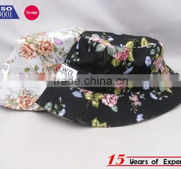 Floral Reversible Bucket Hat and Cap photo-4