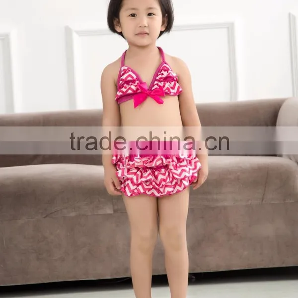 Wholesale High Quality Kids Bikini Swimwear Baby Swimsuit photo-2