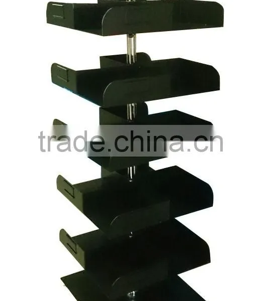 CD, DVD Book Shelf Audio Rotating Display