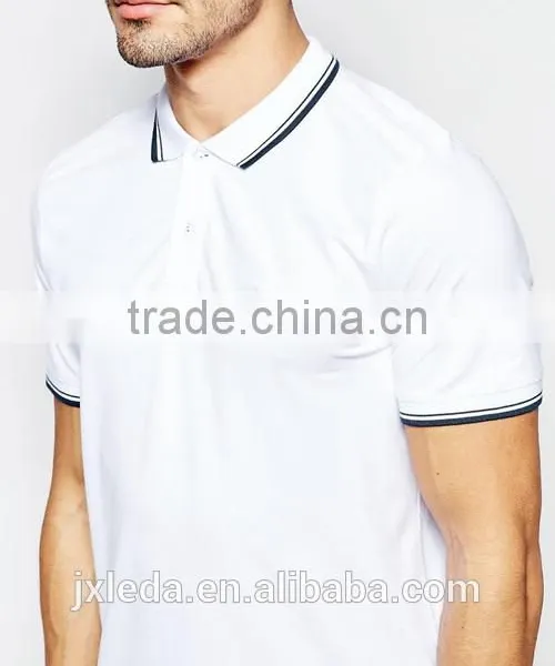 Bulk Blank Work T-shirt Clothing Custom, 100% Cotton Pique Polo Shirt Men Wholesale photo-6