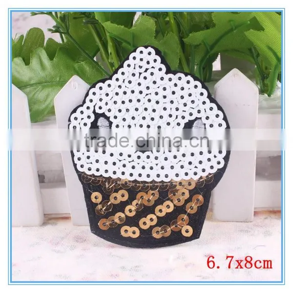2017 Fashion Sequin Patch/custom Patches Embroidery /applique for Clothes/garments photo-4