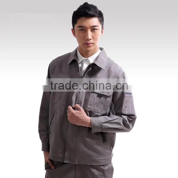 Custom Long Sleeve Cotton Welders Anti Static Coverall Work Suits Wholesale photo-4
