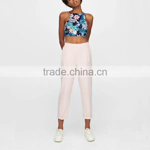 Best Selling Ladies Trousers Custom Pants Fashion Woman Apparel photo-4