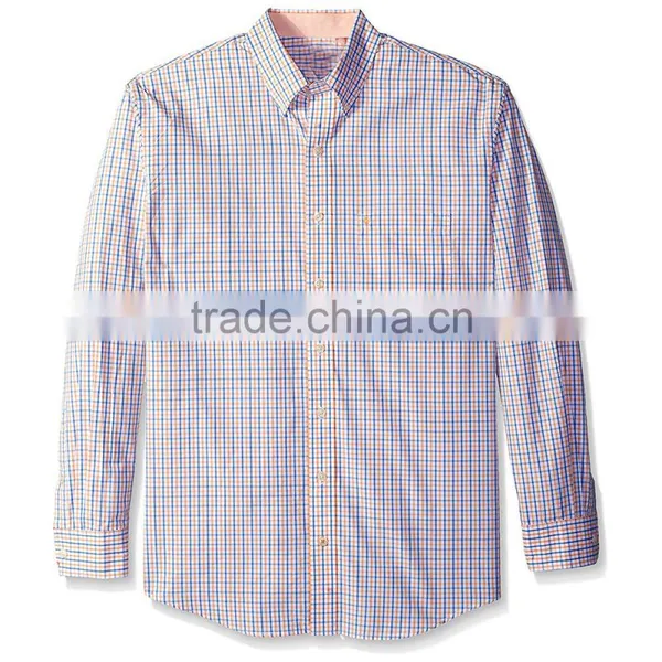 2017 High Quality Low Price School Casual Flannel Plaid Shirt photo-6