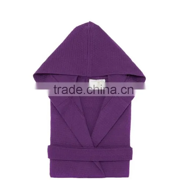 OEM Service Custom Kids Waffle Bathrobe photo-3