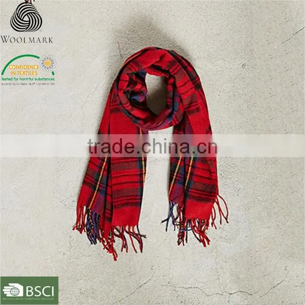Fashionable Knitted Scarf Custom, Comfortable Merino Wool Scarf photo-3