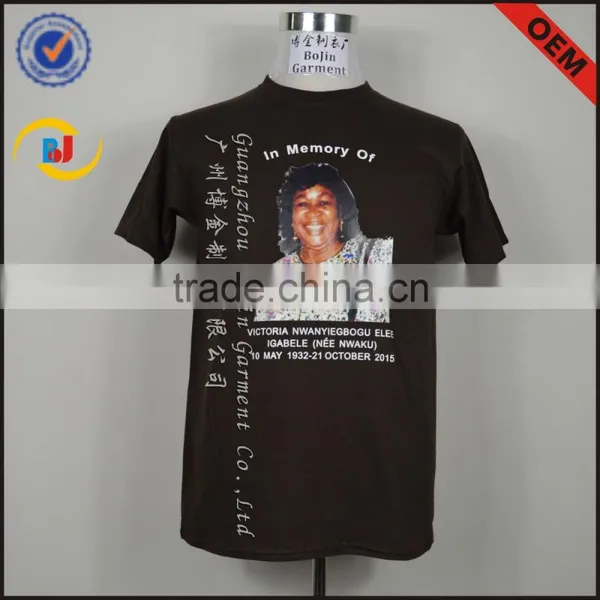 China Factory Wholesale Political Election Green T-shirt photo-3