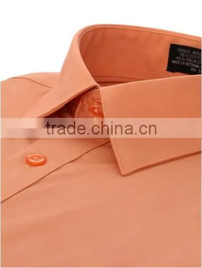 Men's Slim Fit Long Sleeve Colored Dress Shirts Design photo-2