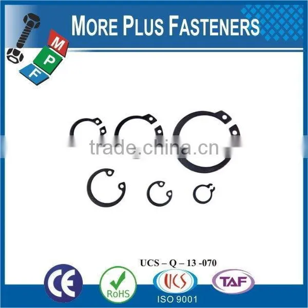 Made in Taiwan Stainless Steel 1-9/16" External Retaining Ring Black Oxide photo-5