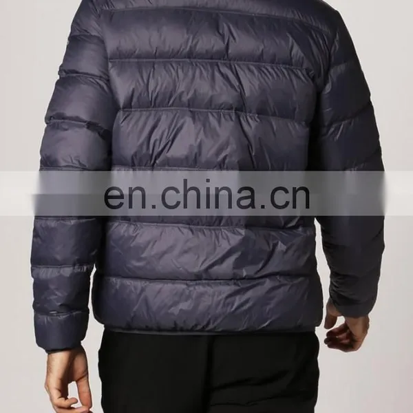 Men Shiny 100% Polyester Down Jacket photo-2