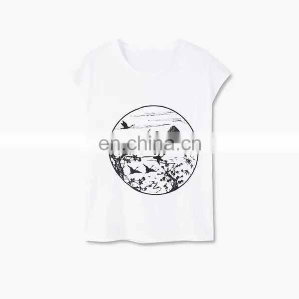 Latest Fashion Clothes Designing Wholesale New Pattern White t Shirts photo-3