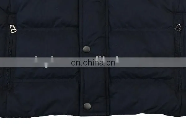 Mens Casual Waistcoat Polyester Filling Winter Vest photo-6