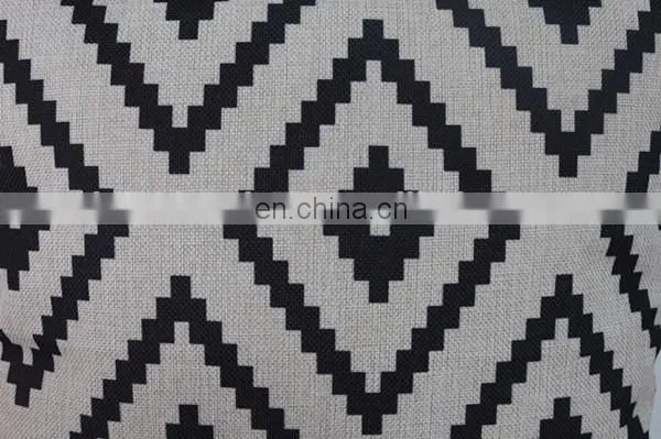 Custom Cheap Sofa Car Seat Linen Cushion Cover50x50 Fashion Decorative Pillow Cover photo-2