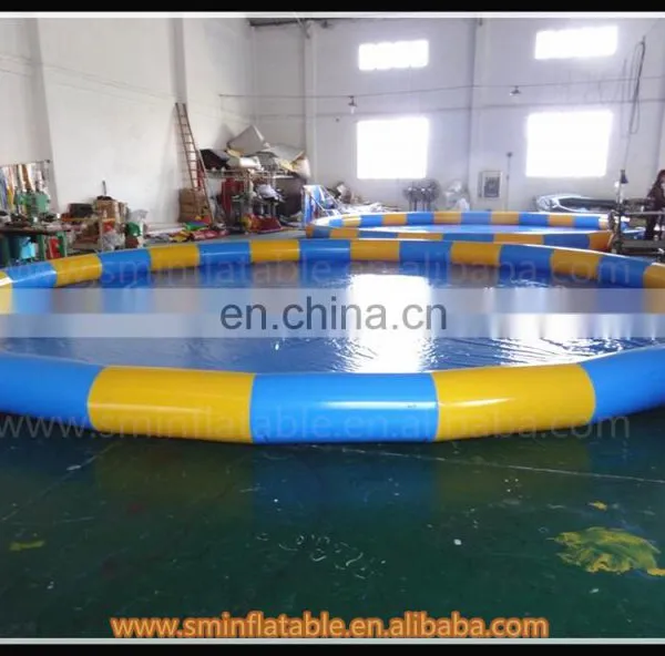 Giant Inflatable Floating Donut Pool,inflatable Wading Pools,kid Water Playing Pool photo-2