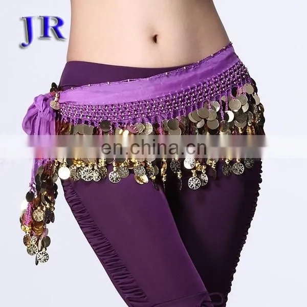 Cheap Sequins Tassel Belly Dance Hip Scarf Y-2010# photo-5